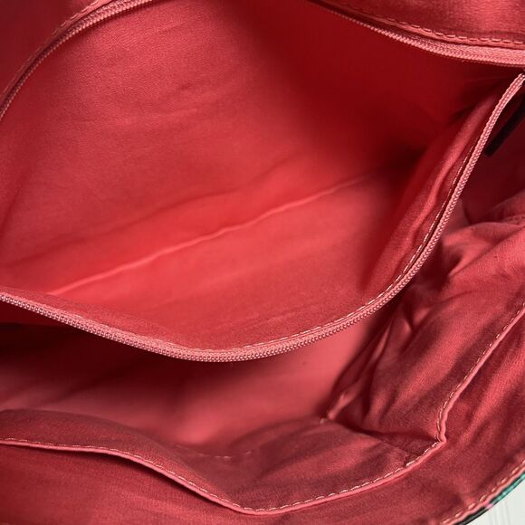 Fossil Bag Womens Multicolor Floral Crossbody Messenger Bag - Picture 8 of 16